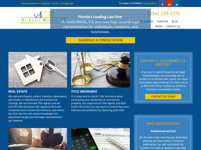 stlouismorris.com snapshot