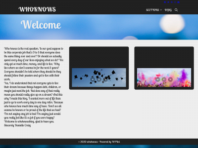 whoknowsblog.com snapshot