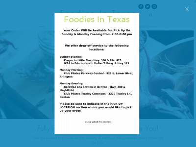 foodiesintexas.com snapshot
