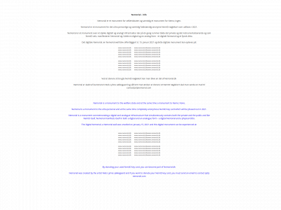nemorial.com snapshot