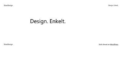 stiandesign.no snapshot