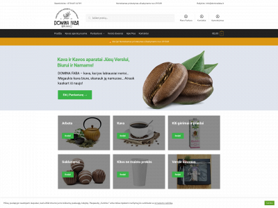 dominafaba.lt snapshot