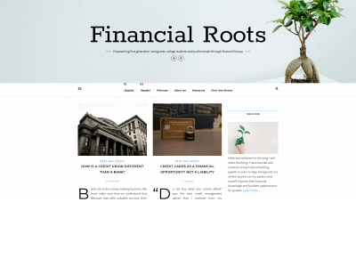 financial-roots.com snapshot