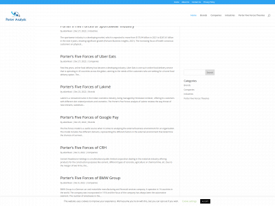 porteranalysis.com snapshot