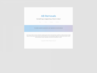 abremovals.com snapshot