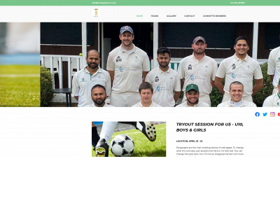 knottygreencricketclub.co.uk snapshot
