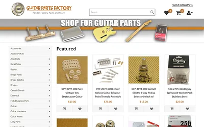 guitarpartsfactory.us snapshot
