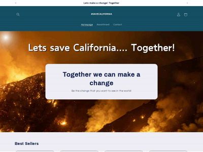 save-california.com snapshot