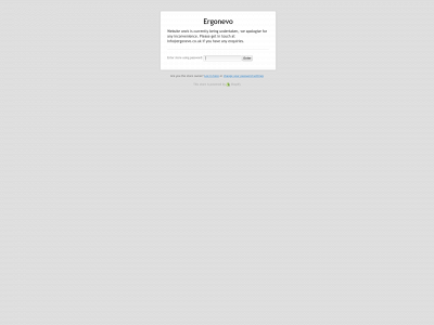 ergonevo.co.uk snapshot