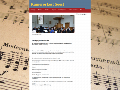 kamerorkestsoest.nl snapshot