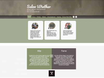 salonwinther.dk snapshot