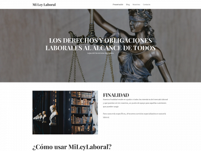 mileylaboral.es snapshot
