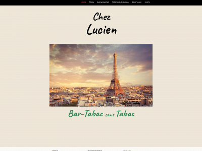 chezlucien.be snapshot