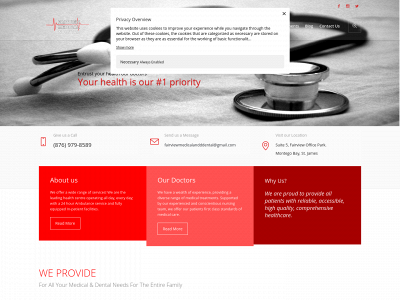 fairviewmedicalanddental.com snapshot