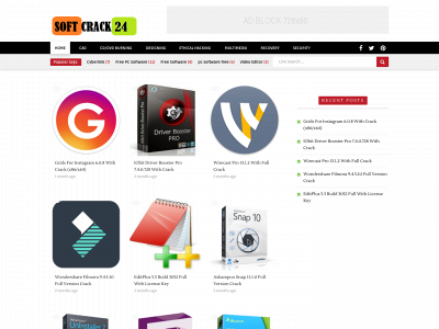 softcrack24.com snapshot