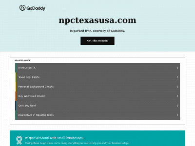npctexasusa.com snapshot