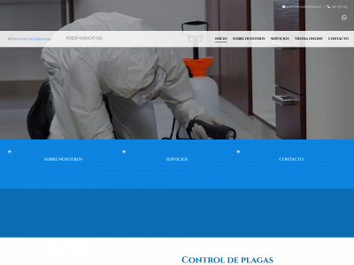extincontroldeplagues.com snapshot