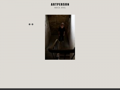 artpersonmariabuhl.com snapshot