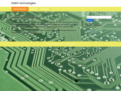 kwentech.com snapshot