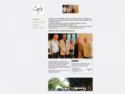 cafeband.dk snapshot