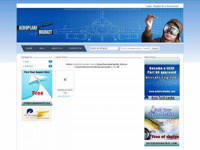 aeroplanemarket.com snapshot