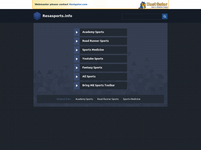 resasports.info snapshot