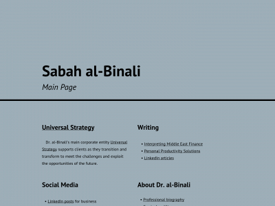 al-binali.com snapshot