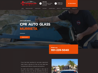 cprautoglassrepair.com snapshot