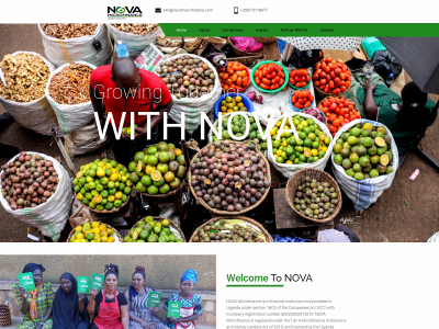 novamicrofinance.com snapshot