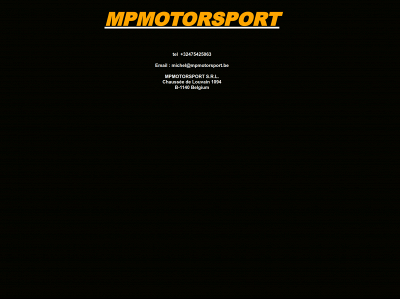 mpmotorsport.be snapshot