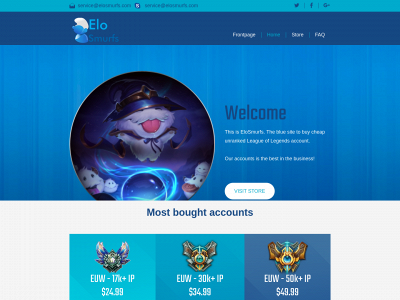 elosmurfs.com snapshot