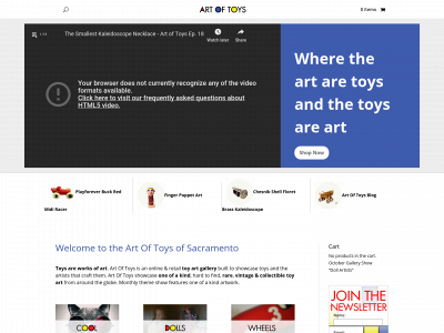 artoftoys.com snapshot