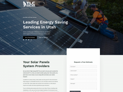 tlcsolar.net snapshot