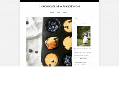 chroniclesofafoodiemom.com snapshot