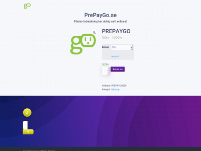 prepaygo.se snapshot