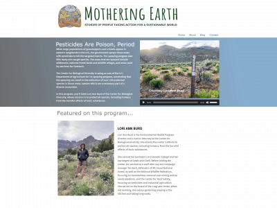 mothering-earth.com snapshot