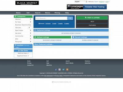 blackmarketclassifiedads.com snapshot