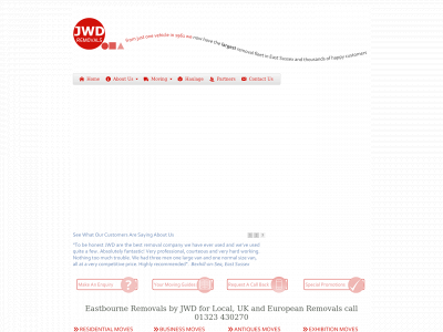 jwdremovals.co.uk snapshot