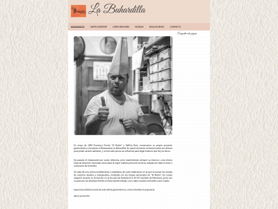 labuhardillarestaurante.es snapshot