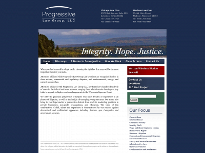 progressivelaw.com snapshot