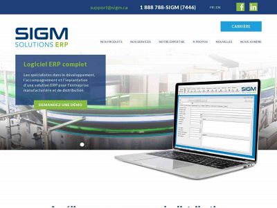 sigm.ca snapshot