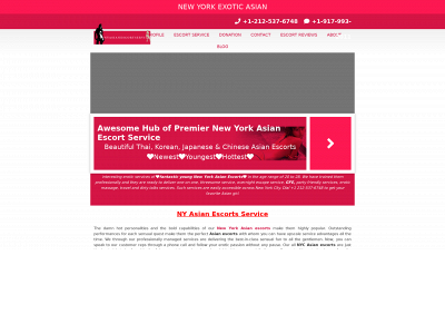 nyasianescortservice.com snapshot