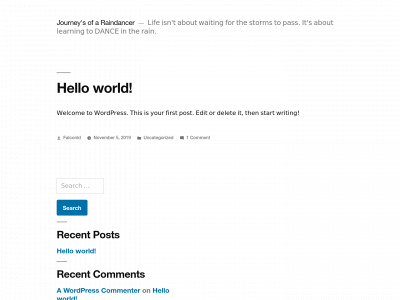 journeysofaraindancer.com snapshot