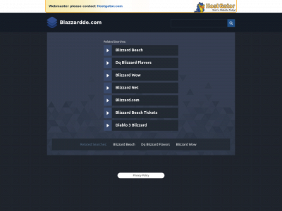 blazzardde.com snapshot