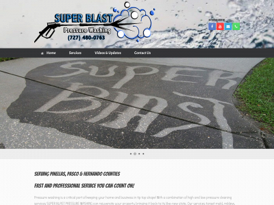 superblastpressurewashing.com snapshot