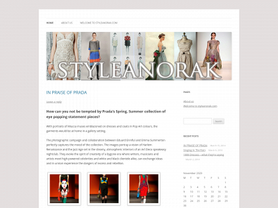 styleanorak.com snapshot