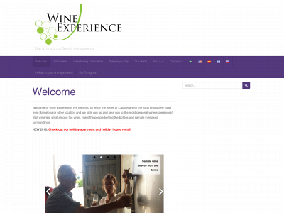 wine-experience.se snapshot