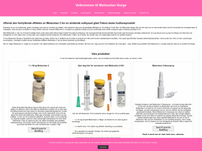 melanotan.shop snapshot