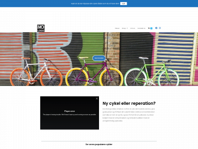 nologobike.dk snapshot