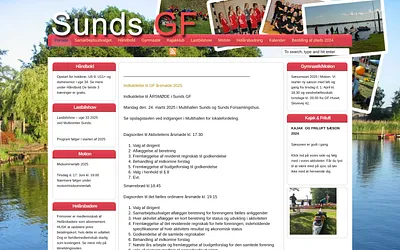 sundsgf.dk snapshot